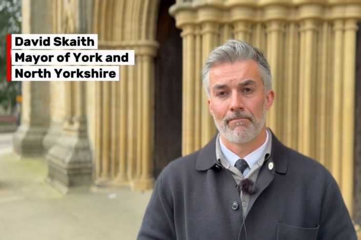 David Skaith at the Ripon Cathedral Rural Housing Conference