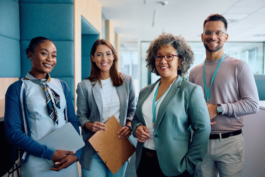 group of business people