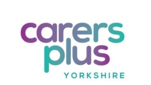 The Carers Plus Yorkshire logo features the words carers plus in large, rounded blue and purple letters, and YORKSHIRE in smaller blue letters below on a white background—perfect branding for our Snainton office Finance Assistant team.